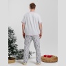 Новогодняя пижама family look Праздник-5 кармеланж