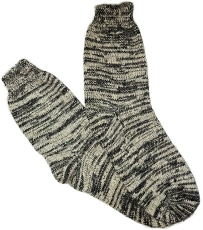 Шерстяные носки без рисунка