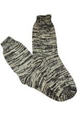 Шерстяные носки без рисунка