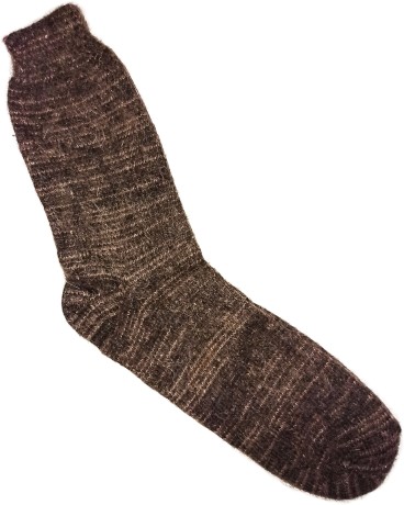 Шерстяные носки без рисунка