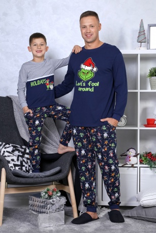 Детский костюм для мальчика Гринч-1