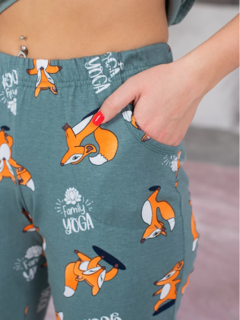 Женская пижама Йога