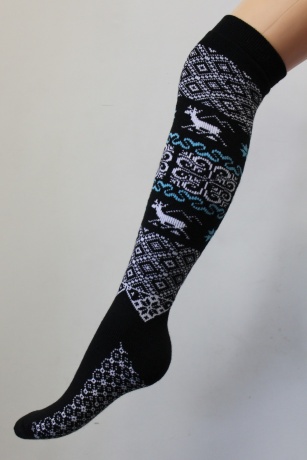 Женские гольфы махровые