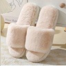 Женские тапочки Пушистые, резиновая подошва