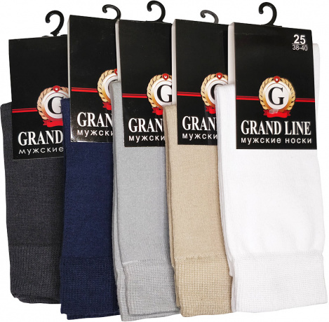 Носки мужские М-105 темно-синий