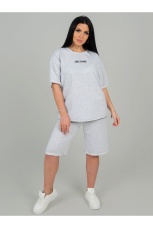 Костюм женский Павер (серый меланж)