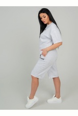 Костюм женский Павер (серый меланж)