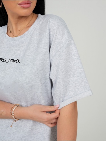 Костюм женский Павер (серый меланж)