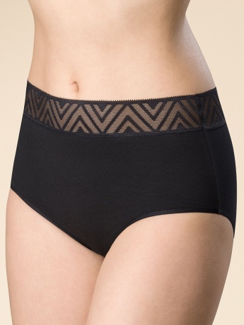 LUHC6337 трусы женские (черный)