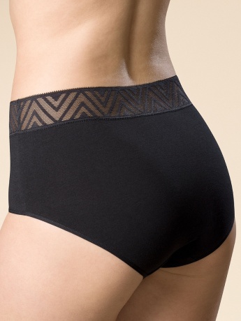 LUHC6337 трусы женские (черный)
