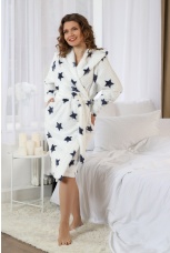 Халат домашний теплый на запах Мириада