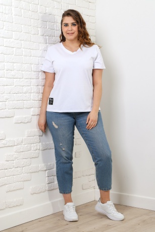 Футболка женская Энигма белый