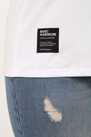 Футболка женская Энигма белый