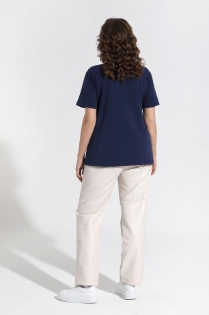 Футболка женская Базис-4 т-синий