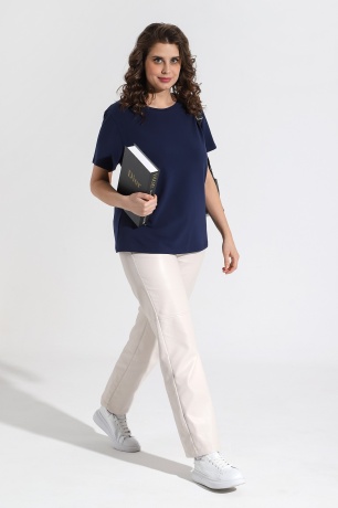 Футболка женская Базис-4 т-синий