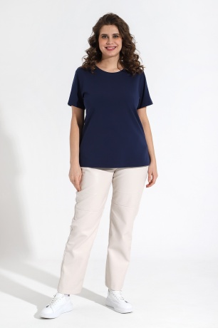 Футболка женская Базис-4 т-синий