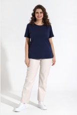 Футболка женская Базис-4 т-синий