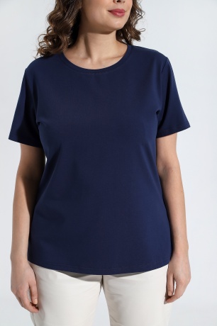 Футболка женская Базис-4 т-синий