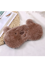 Маска для глаз (плюш, медведь)