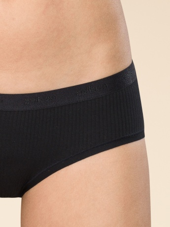 LUHB6360 трусы женские (черный)