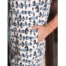 Халат женский Penguin (интерлок)