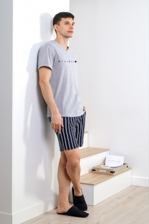 Костюм мужской Параллель-2 серый