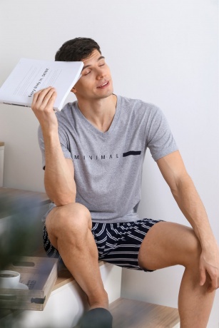 Костюм мужской Параллель-2 серый