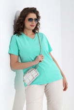 Футболка женская Базис-5 мятный