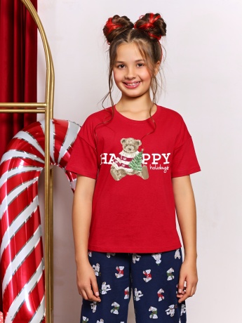 Костюм для девочки Коляда-1 бордовый