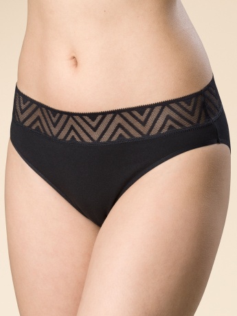 LULB6337 трусы женские (черный)