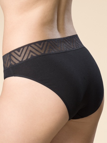 LULB6337 трусы женские (черный)