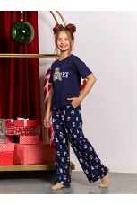 Костюм для девочки Коляда-1 темно-синий