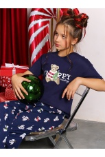 Костюм для девочки Коляда-1 темно-синий