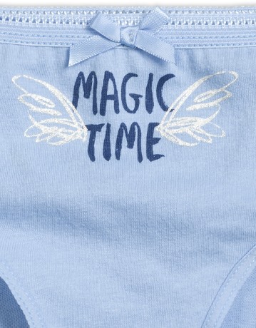 Комплект для девочек майка на широких лямках и трусики с леопардом (рост: 86-110)