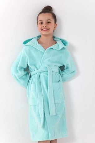 Махровый халат для девочки Комфорт-1