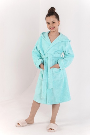 Махровый халат для девочки Комфорт-1