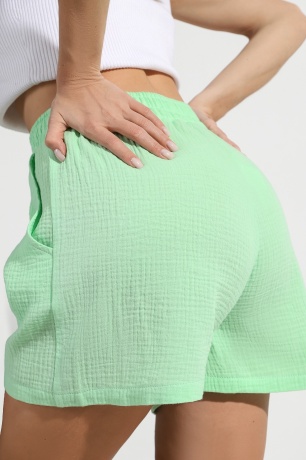 Костюм женский Бриз (топ и шорты) салатовый