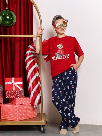 Костюм для мальчика Коляда-2 бордовый