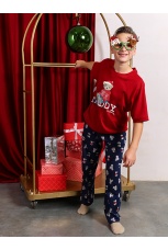 Костюм для мальчика Коляда-2 бордовый