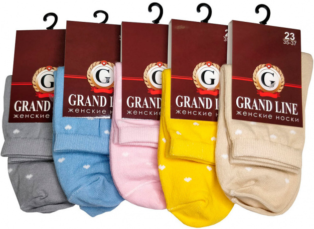 Носки женские Ж-98 (сердечки)