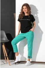 Брюки женские Мегаполис-5 зеленый