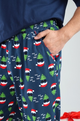 Новогодняя мужская пижама Стар-5