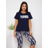 Женская пижама Зебра