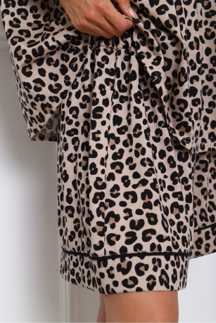 Костюм женский леопард, большие размеры