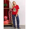 Костюм женский Коляда-3 бордовый