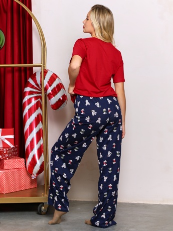 Костюм женский Коляда-3 бордовый