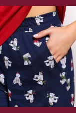 Костюм женский Коляда-3 бордовый