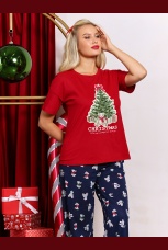 Костюм женский Коляда-3 бордовый