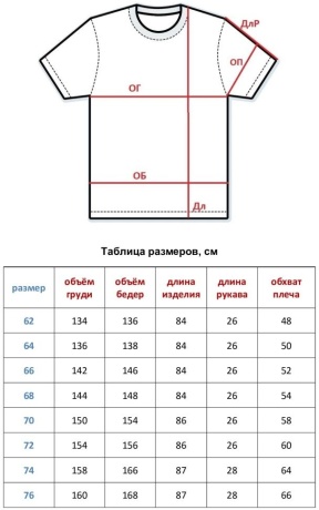 Футболка мужская большого размера, с принтом