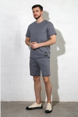 Костюм мужской Рилз-4 серый